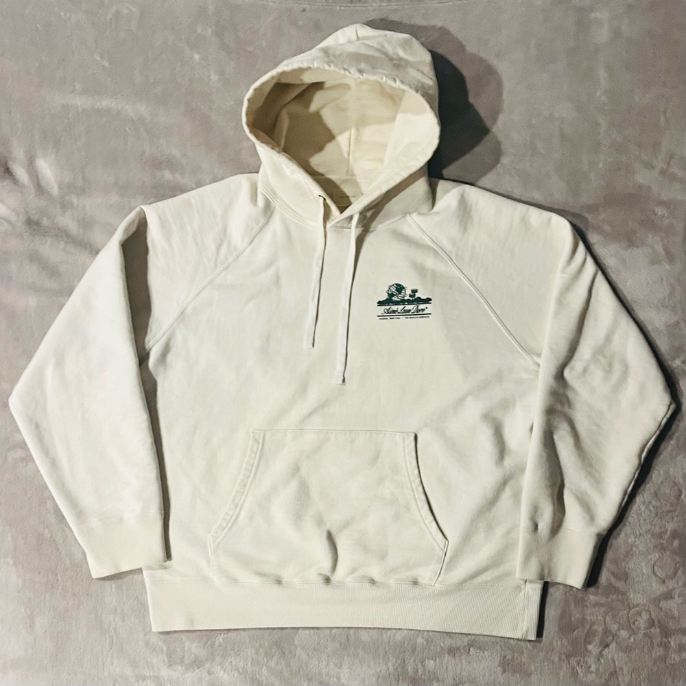 Aime Leon Dore Unisphere White & Green Hoodie Size XXL